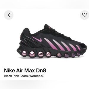 Nike Air Max Dn8 Women's Sneakers - Black and Pink Size 7.5 or 8.5